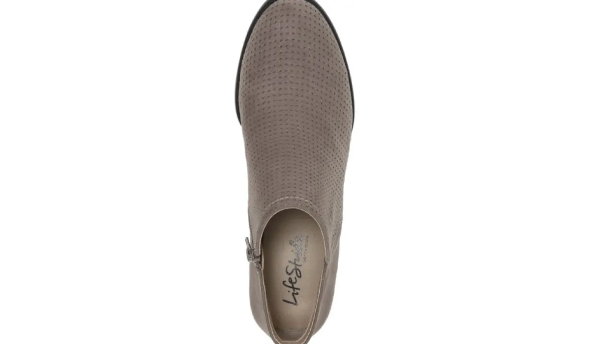 LifeStride Bottes^Botte Cheville A Talon Bloc Blake Pour Femmes - Moyen/Large