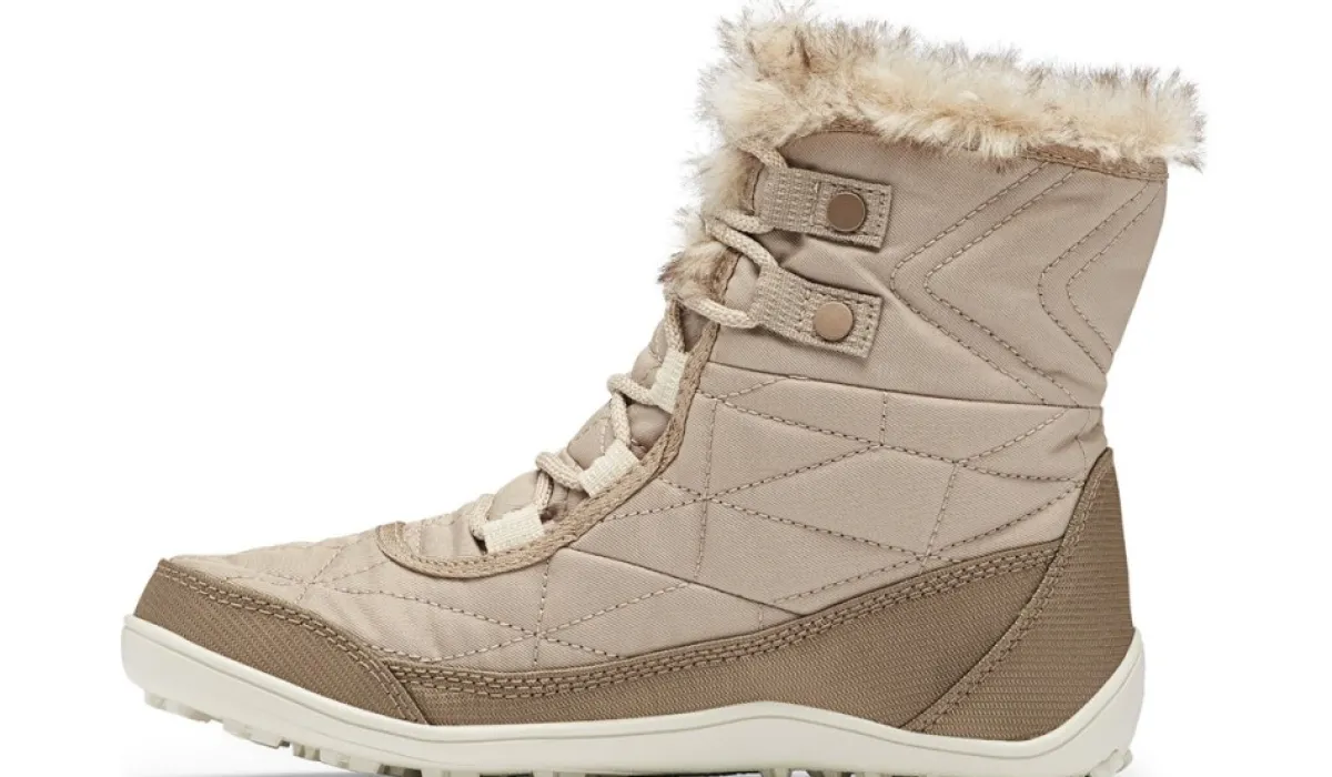Columbia Bottes^Botte Dhiver Impermeable Minx Shorty 3 Omni-Heat Pour Femme
