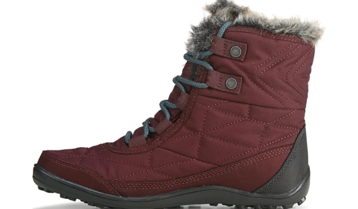 Columbia Bottes^Botte Dhiver Impermeable Minx Shorty 3 Omni-Heat Pour Femme