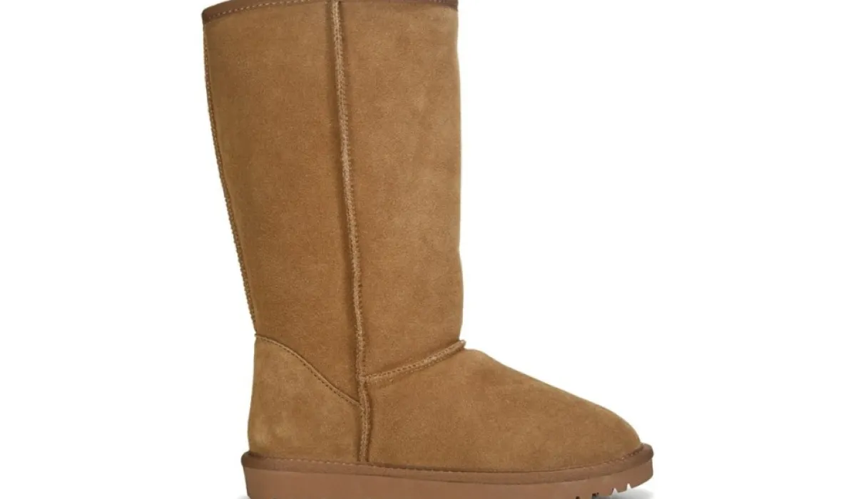 Taxi Bottes^Botte Haute En Peau De Mouton Sasha 12 Pour Femmes
