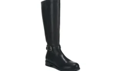 Taxi Bottes^Botte Impermeable En Cuir A Tige Haute Tessa Pour Femmes