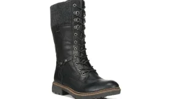 Taxi Bottes^Botte Lacee A Mi- Mollet Et Resistante A Leau Erika Pour Femmes