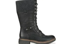 Taxi Bottes^Botte Lacee A Mi- Mollet Et Resistante A Leau Erika Pour Femmes