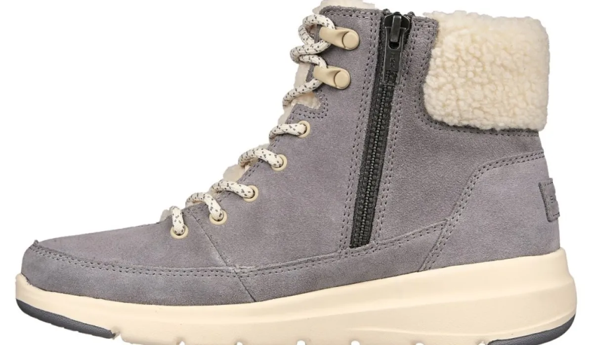 Skechers Bottes^Botte Lacee Glacial Ultra Pour Femmes - Moyen/Large