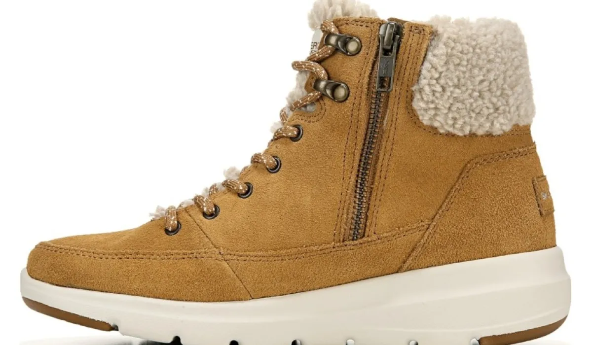 Skechers Bottes^Botte Lacee Glacial Ultra Pour Femmes - Moyen/Large