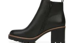 Naturalizer Bottes^Bottillon A Talon Bloc Madalynn A Decoupes Elasticisees Pour Femmes