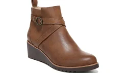 LifeStride Bottes^Bottillon A Talon Compense Zinfandel Moyen Et Large Pour Femmes