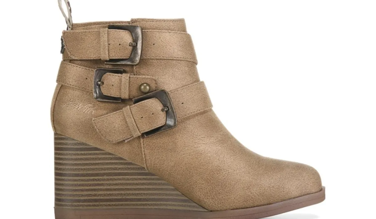 Blowfish Malibu Bottes^Bottillon A Talon Compense Pomela Pour Femmes
