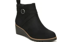 LifeStride Bottes^Bottillon A Talon Compense Zinfandel Moyen Et Large Pour Femmes