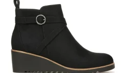 LifeStride Bottes^Bottillon A Talon Compense Zinfandel Moyen Et Large Pour Femmes