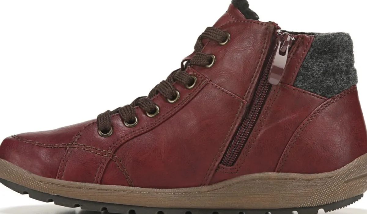 Taxi Bottes^Bottillon Lace Resistant A L'Eau Leora Pour Femmes