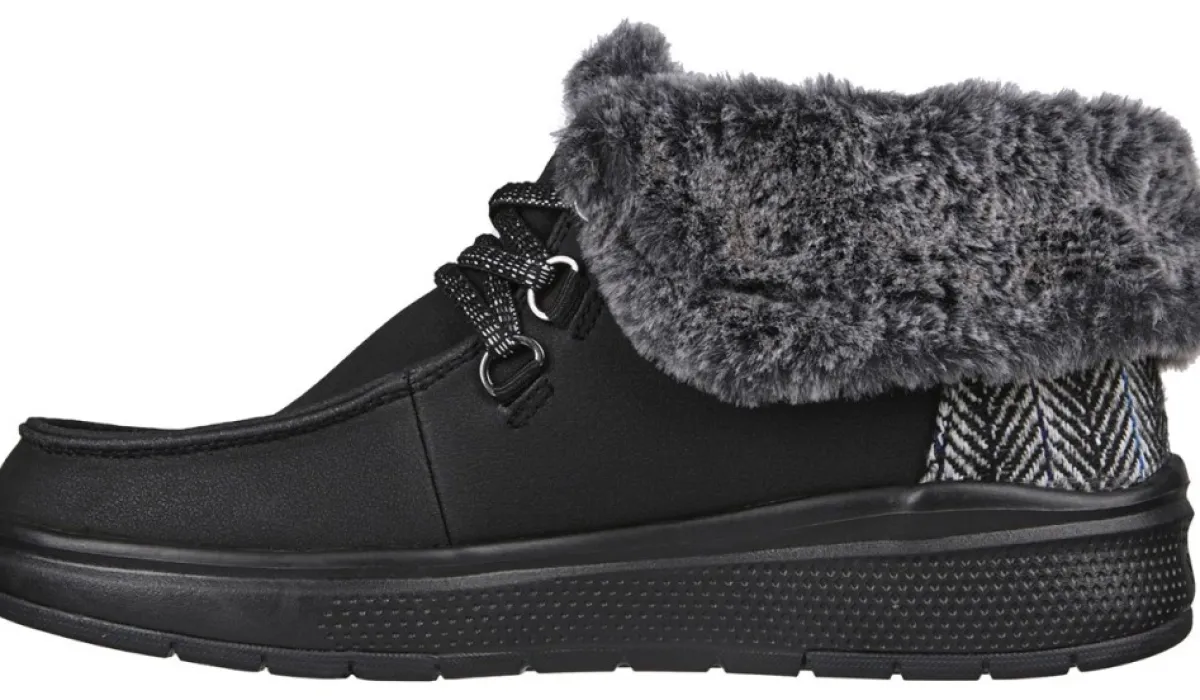 Skechers Bottes^Bottillon Sport En Fourrure Bobs Skipper Wave Pour Femmes