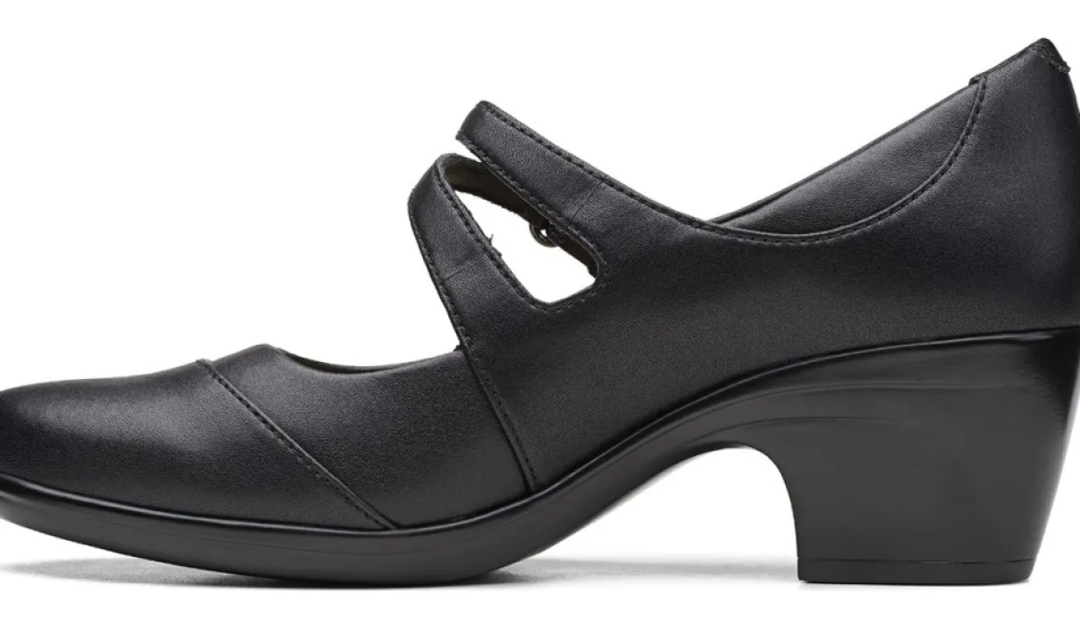 Clarks Sandales^Chaussure A Talon Bloc Emily Pearl Pour Femmes