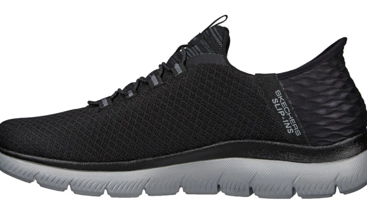 Skechers Chaussures Sport^Chaussure De Sport Fourreau Slip-Ins Summits Moyenne Et Large Pour Hommes