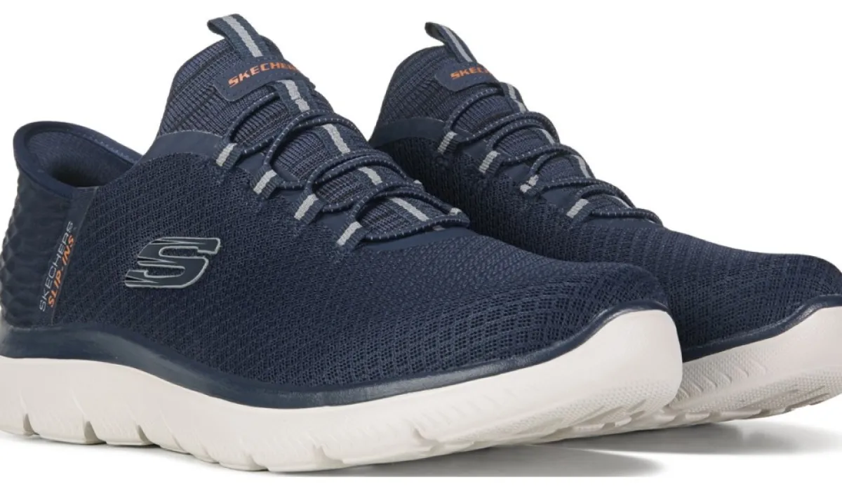 Skechers Chaussures Sport^Chaussure De Sport Fourreau Slip-Ins Summits Moyenne Et Large Pour Hommes