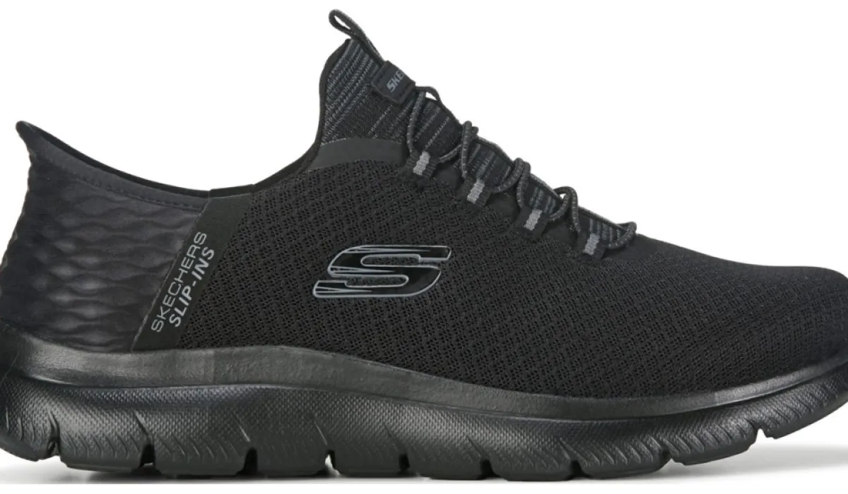 Skechers Chaussures Sport^Chaussure De Sport Fourreau Slip-Ins Summits Moyenne Et Large Pour Hommes