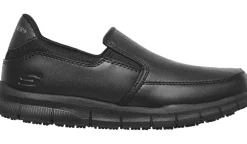 Skechers Work Chaussures Fourreau^Chaussure De Travail Fourreau Antiderapante Nampa Annod Sr Pour Femmes
