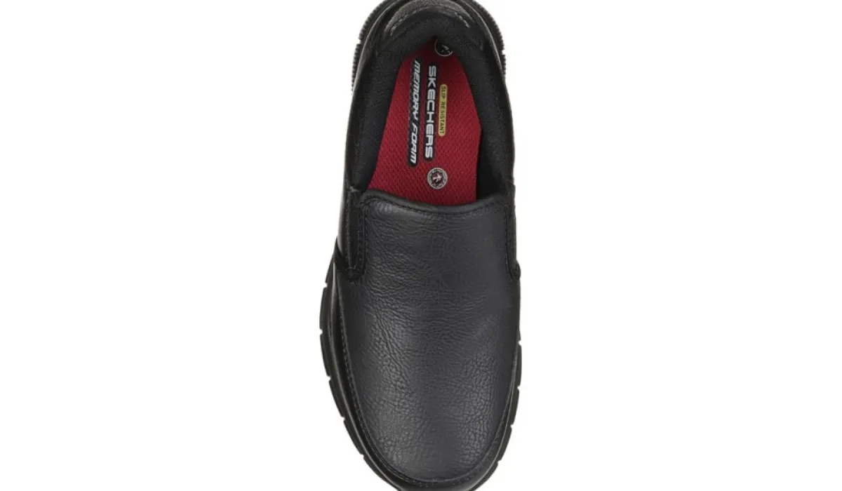 Skechers Work Chaussures Fourreau^Chaussure De Travail Fourreau Antiderapante Nampa Annod Sr Pour Femmes