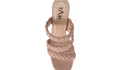 Taxi Talons^Chaussure Habillee A Talon Bloc Avec Bride Tressee Polly Pour Femmes