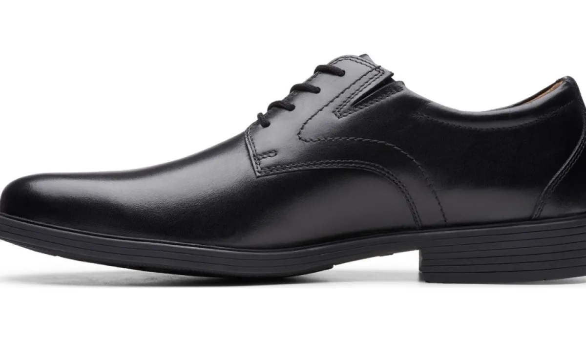 Clarks Flâneurs & Richelieu^Chaussure Habillee Whiddon Plain Moyenne Et Large Pour Hommes