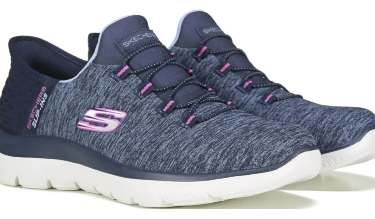 Skechers Chaussures Sport^Chaussure Sport Fourreau Summits Slip-Ins Moyenne Et Large Pour Femmes