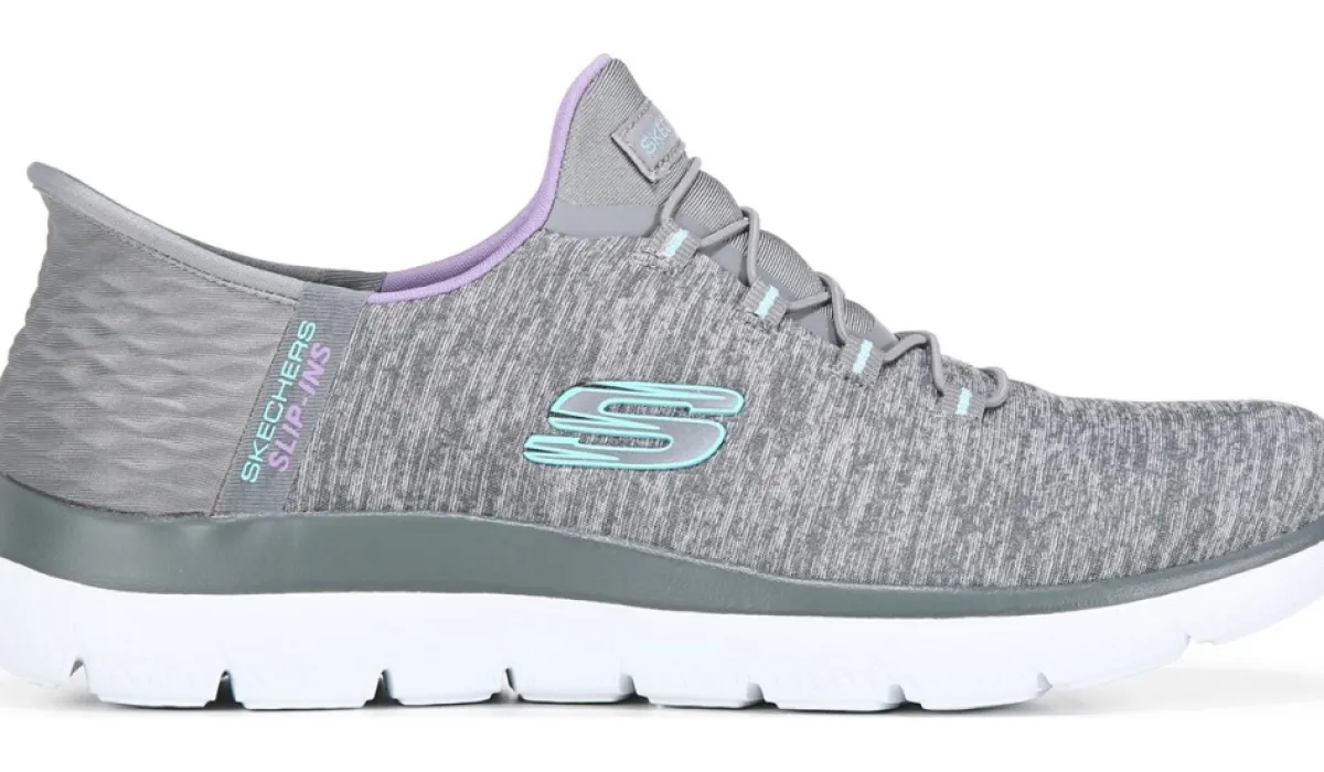 Skechers Chaussures Sport^Chaussure Sport Fourreau Summits Slip-Ins Moyenne Et Large Pour Femmes