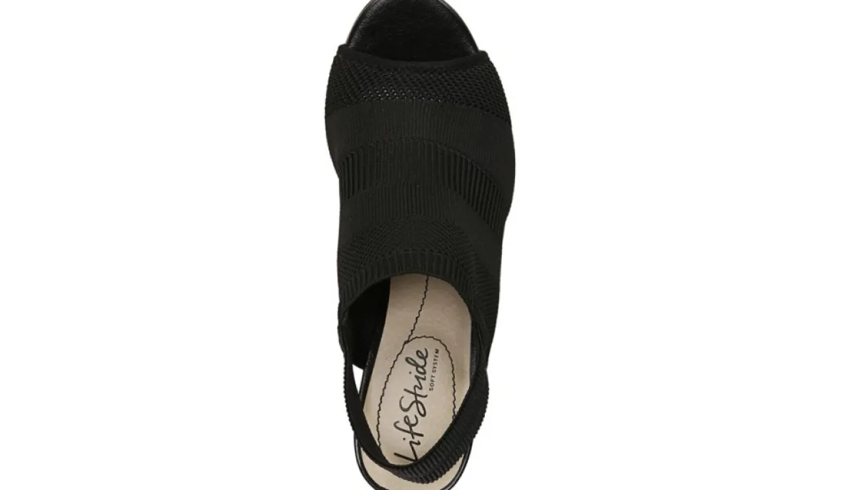 LifeStride Talons^Escarpin A Bout Ouvert Afton Moyen Et Large Pour Femmes