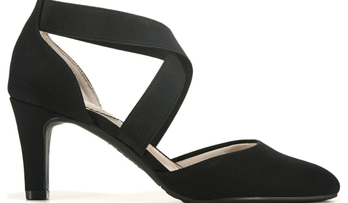 LifeStride Talons^Escarpin Habille A Bout Ouvert Gallery Moyen Et Large Pour Femmes