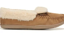 Minnetonka Moccasin Pantoufles^Pantoufle De Style Trappeur A Revers Tabby