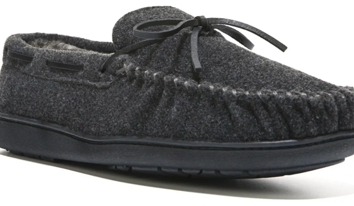 Minnetonka Moccasin Pantoufles^Pantoufle Flynn Fleece Pour Hommes