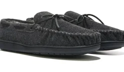 Minnetonka Moccasin Pantoufles^Pantoufle Flynn Fleece Pour Hommes