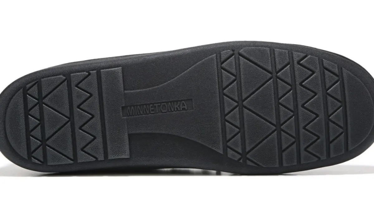 Minnetonka Moccasin Pantoufles^Pantoufle Flynn Fleece Pour Hommes