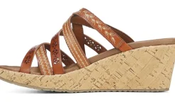 Skechers Sandales^Sandale A Talon Compense Beverlee Tiger Posse Pour Femme