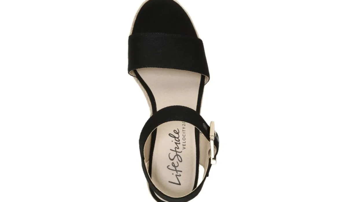 LifeStride Talons^Sandale A Talon Compense Tango 2 Moyen Et Large Pour Femmes