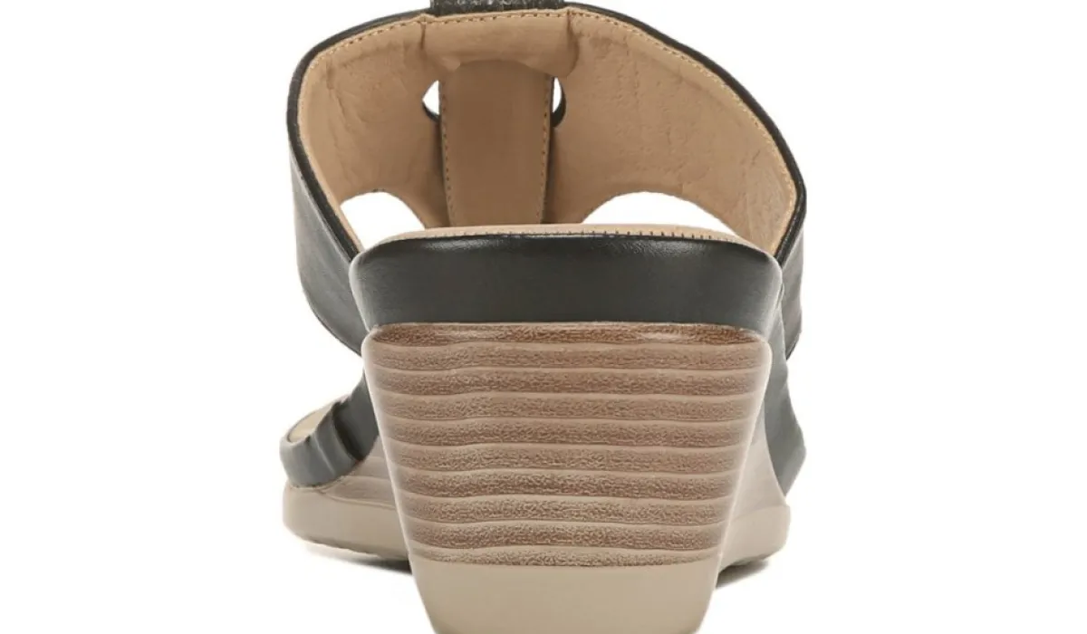 Taxi Sandales^Sandale A Talon Compense Nevada Pour Femme