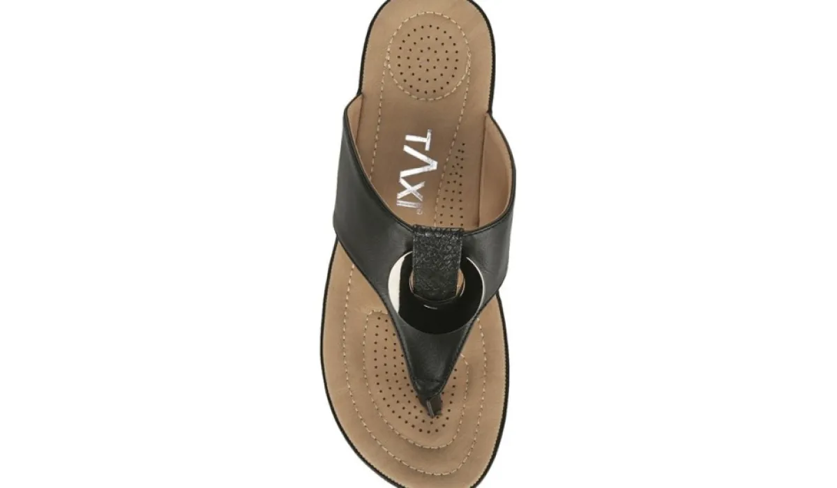 Taxi Sandales^Sandale A Talon Compense Nevada Pour Femme