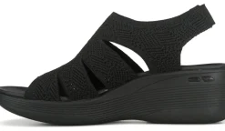 Skechers Sandales^Sandale A Talon Compense Pier Lite Memory Maker Pour Femmes
