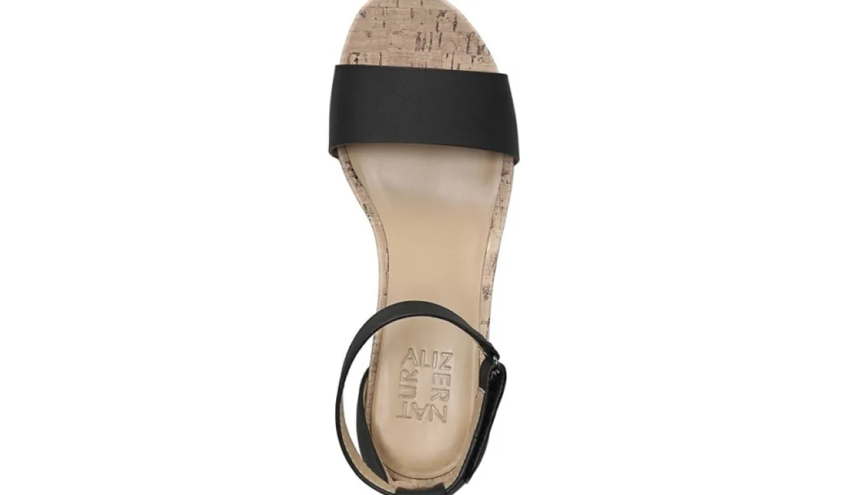 Naturalizer Talons^Sandale A Talon Compense Areda Pour Femme - Moyen/Large