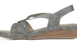 Taxi Sandales^Sandale A Talon Compense Lilian Pour Femme