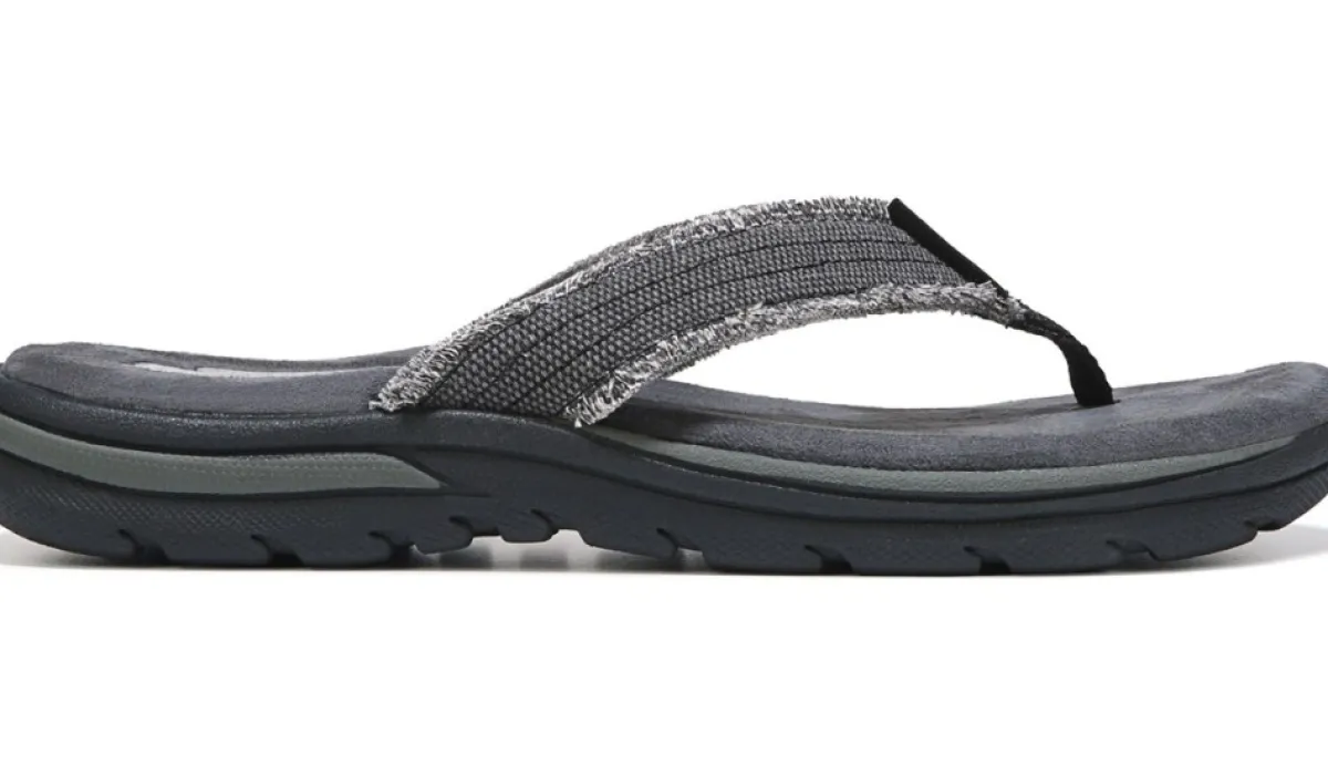 Skechers Sandales^Tong Bosnia En Mousse Viscoelastique Pour Hommes - Moyen/Large