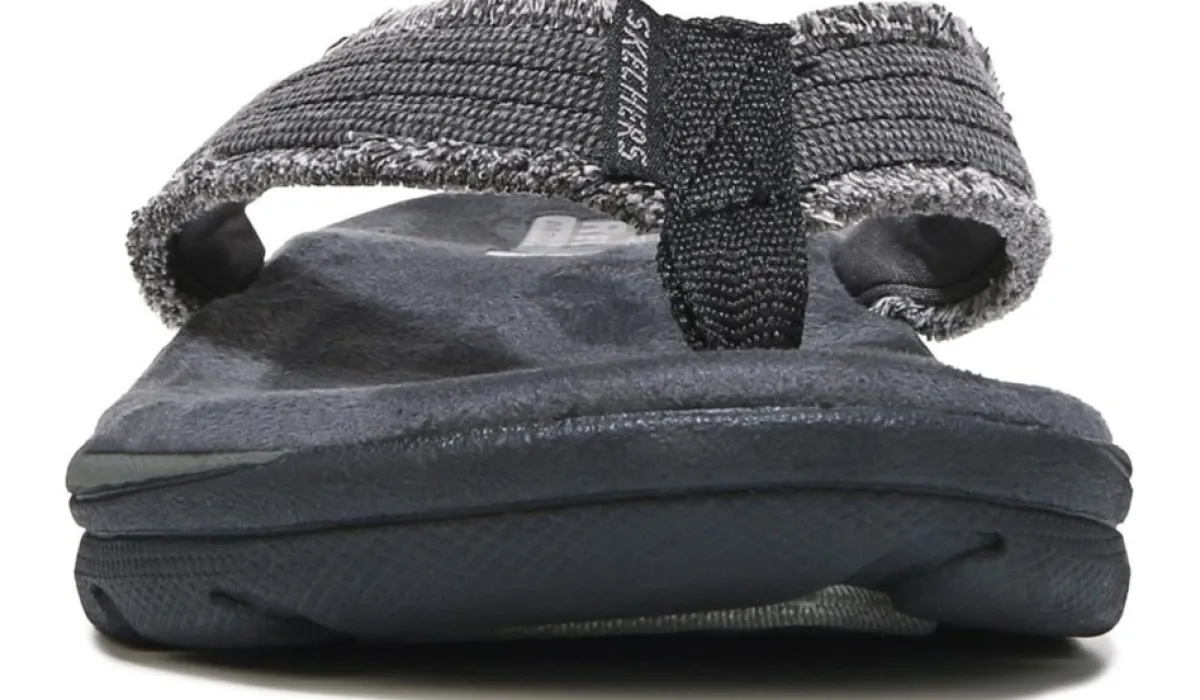 Skechers Sandales^Tong Bosnia En Mousse Viscoelastique Pour Hommes - Moyen/Large