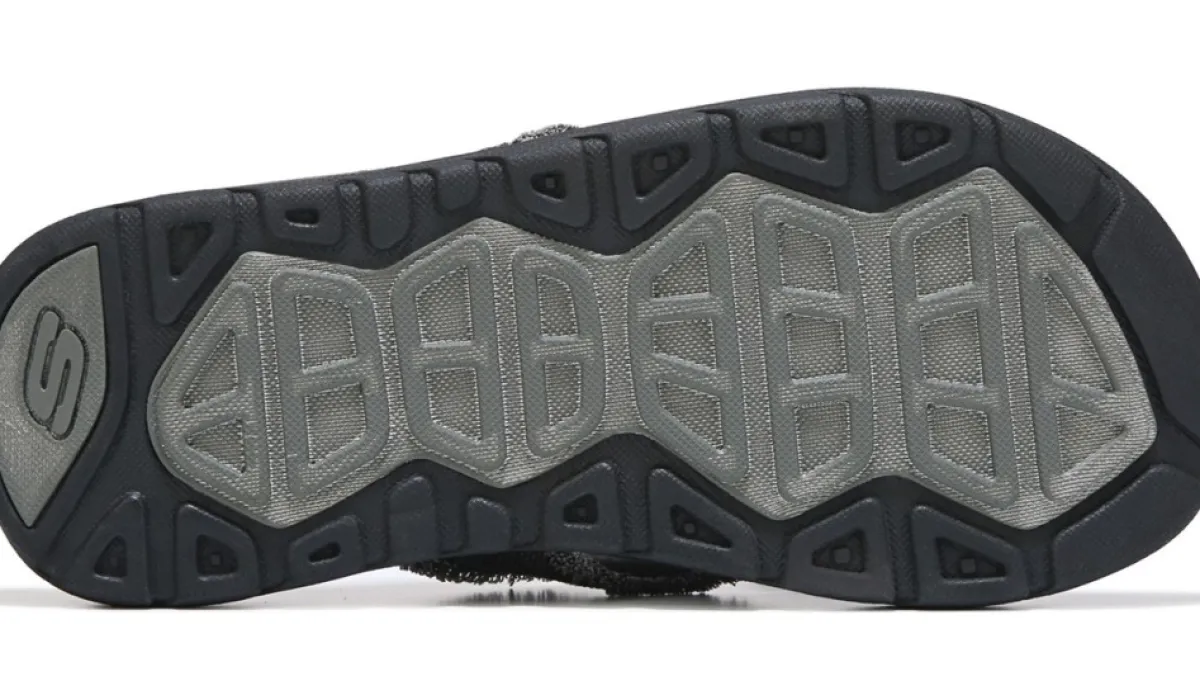 Skechers Sandales^Tong Bosnia En Mousse Viscoelastique Pour Hommes - Moyen/Large