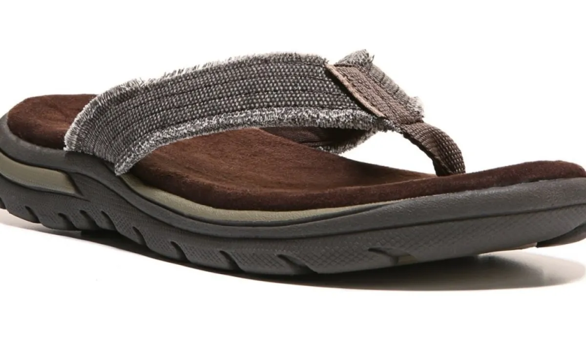 Skechers Sandales^Tong Bosnia En Mousse Viscoelastique Pour Hommes - Moyen/Large