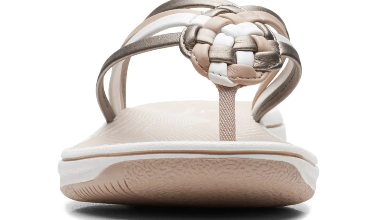 Clarks Sandales^Tong Breeze Coral Pour Femmes