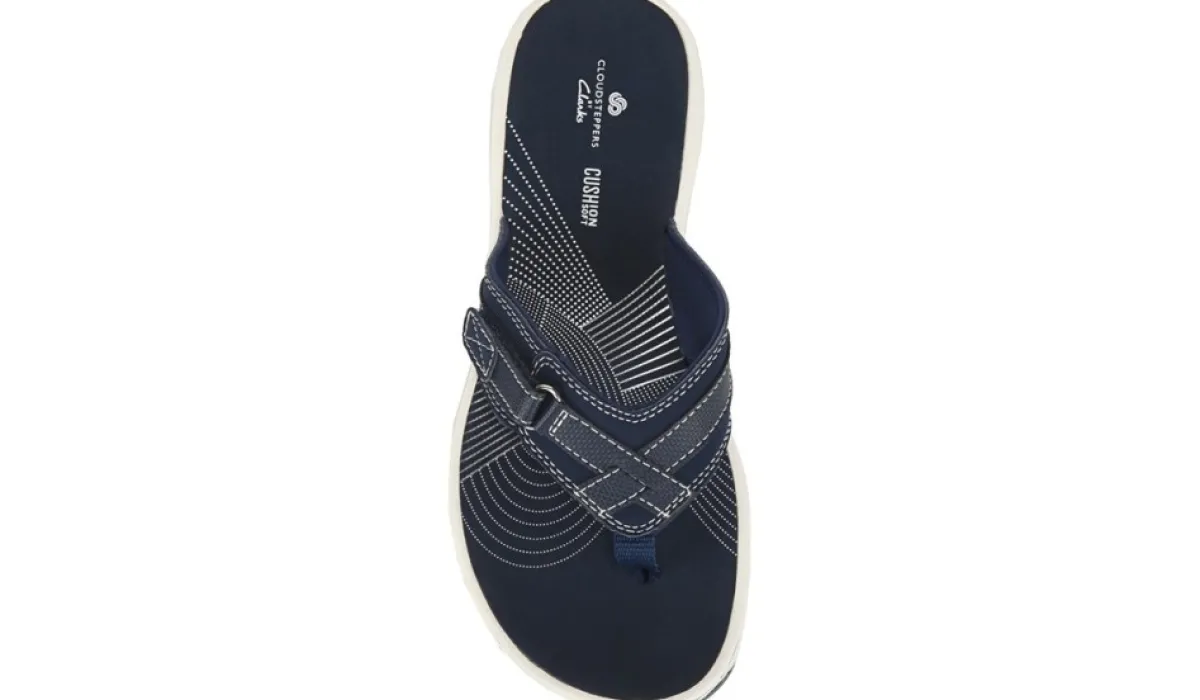 Clarks Sandales^Tong Breeze Sea Cloudsteppers Pour Femmes