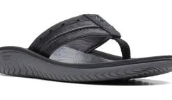 Clarks Sandales^Tong Wesley Avec Bride Roulee Entre Les Orteils Pour Hommes