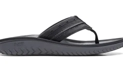 Clarks Sandales^Tong Wesley Avec Bride Roulee Entre Les Orteils Pour Hommes