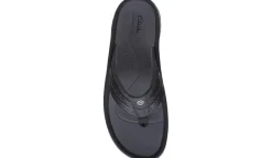 Clarks Sandales^Tong Wesley Avec Bride Roulee Entre Les Orteils Pour Hommes