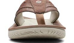 Clarks Sandales^Tong Wesley Avec Bride Roulee Entre Les Orteils Pour Hommes